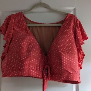 Cacique Coral Swim Top (two sizes available)
